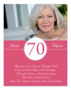 Cool 70th Birthday Invitations | Dolanpedia