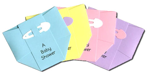 Baby Shower Invites Envelope