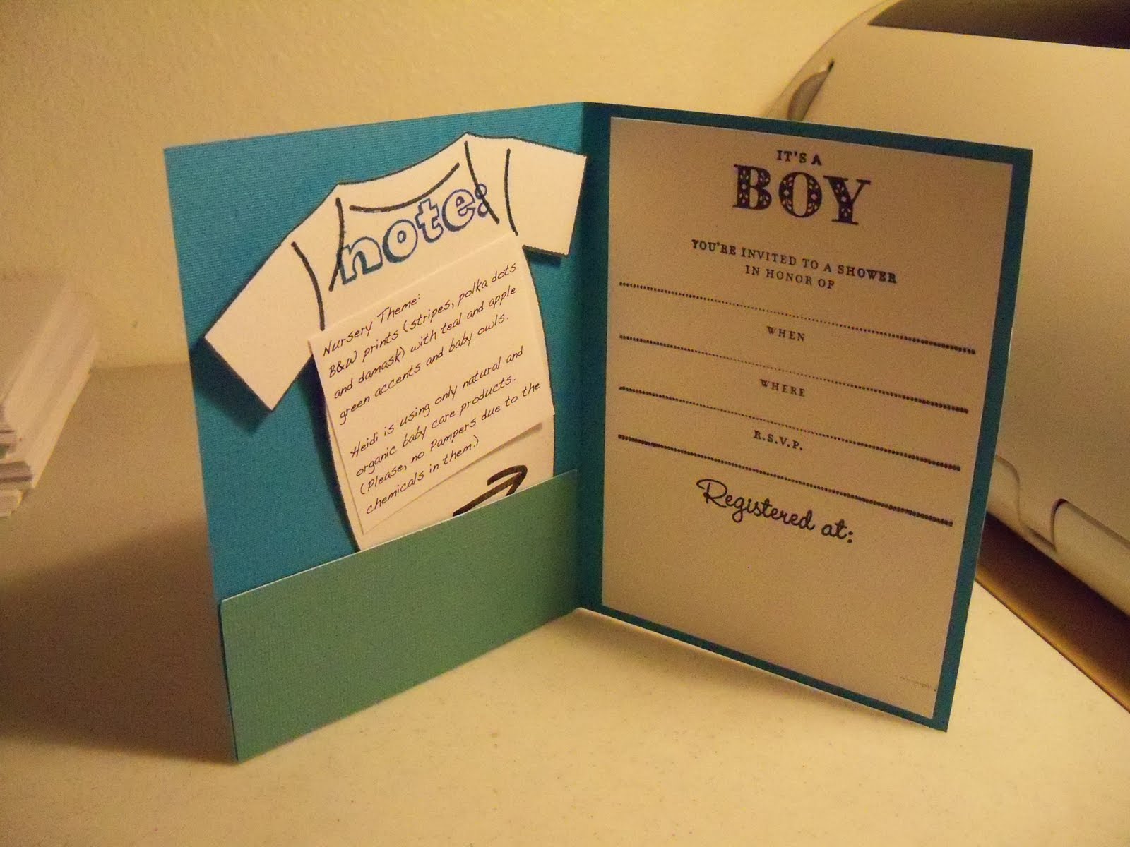 Cheap Baby Shower Invitations for Boys