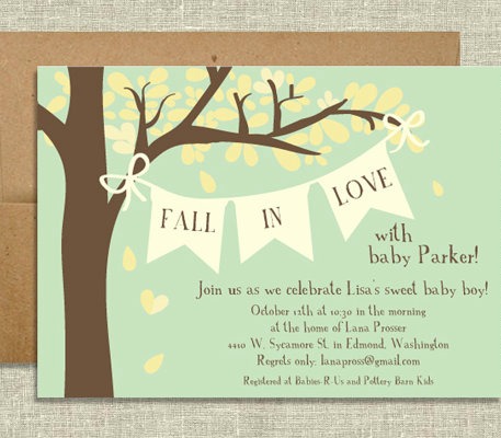 Fall Baby Shower Invitations2