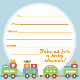 Free Printable Baby SShower Invitation Simple