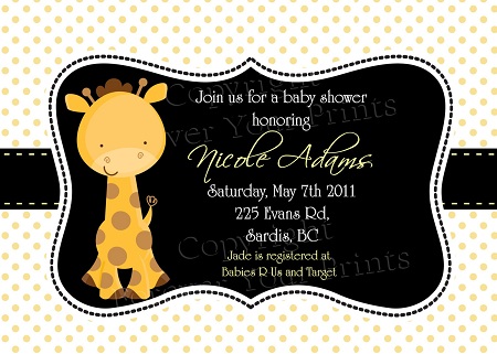 Giraffe Baby Shower Invitations2