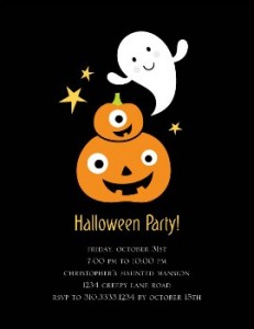Halloween Baby Shower Invitations 2