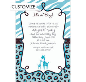 Partcity Baby Shower Invitation
