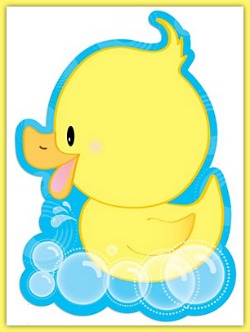 Rubber Ducky Baby Shower Invitations 2