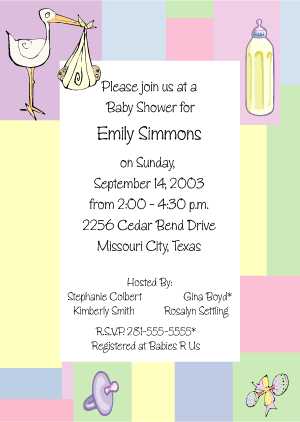 Special Baby Shower Invitation Wordings 1