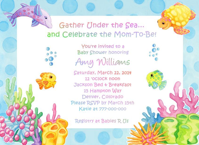 Under the Sea Baby Shower Invitations3