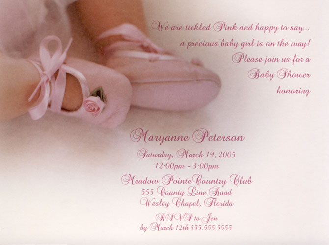 Cheap Baby Shower Invitations for Girl2