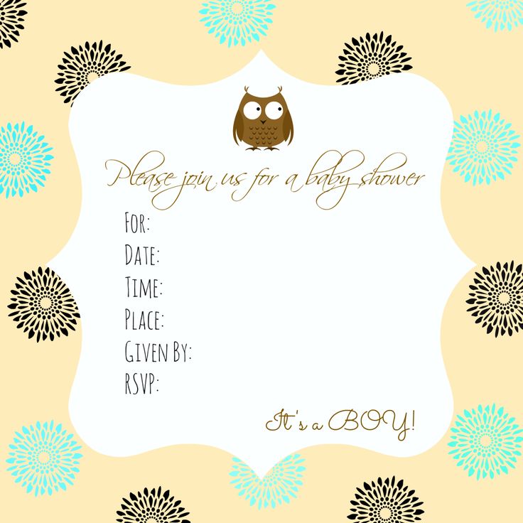 Free Printable Owl Baby Shower Invitations3
