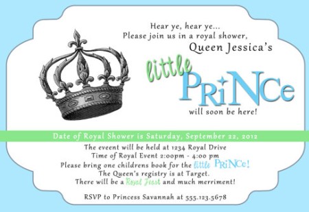Little Prince Baby Shower Invitations3