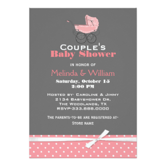 Pink and Grey Baby Shower Invitations3