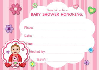 Baby Shower Invitation Printable 3
