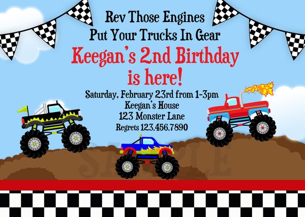 monster-truck-birthday-invitation-wording