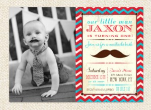 Little Man Birthday Party Invitations | Dolanpedia