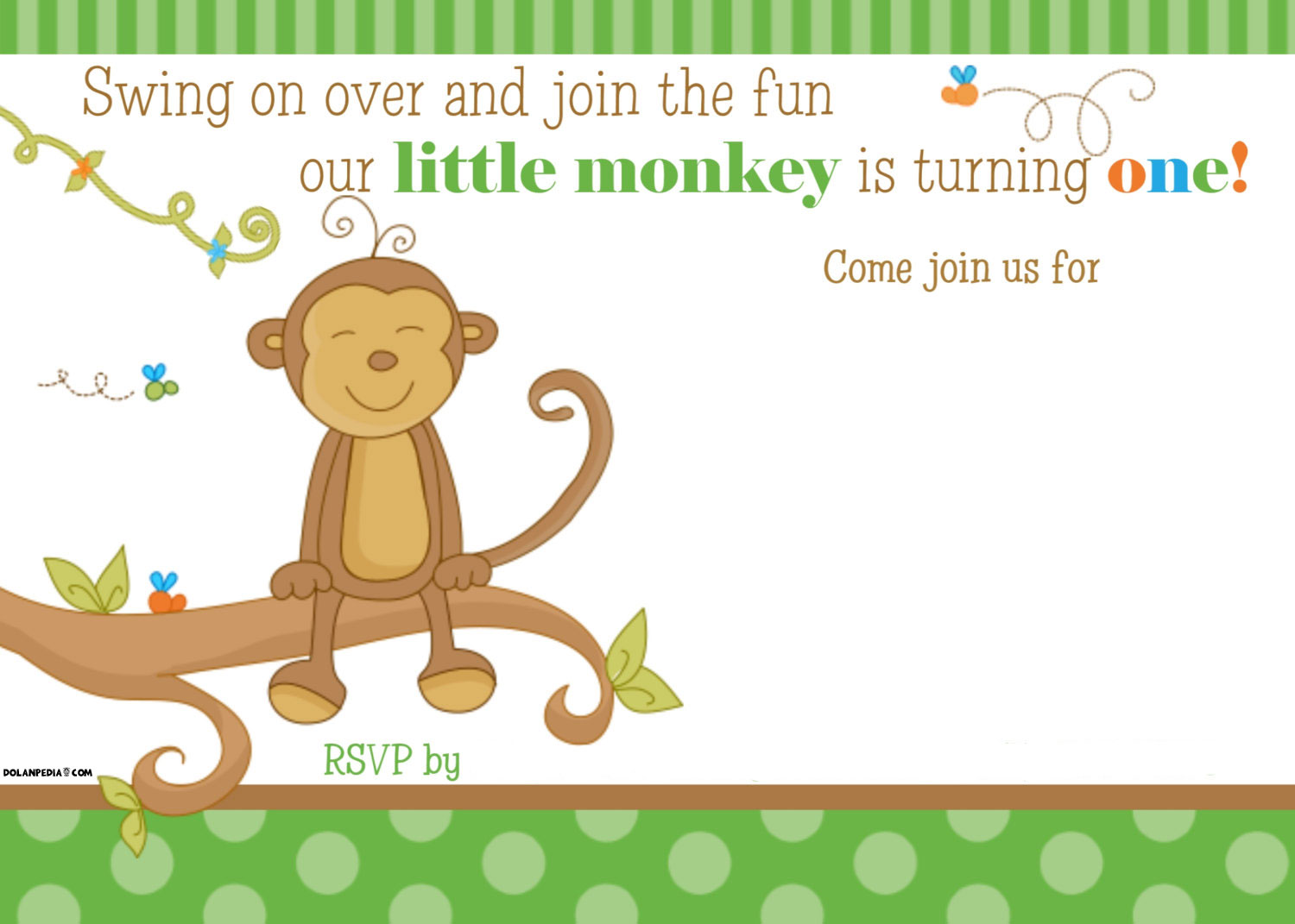 Free-Little-Monkey-1st-Birthday-Template