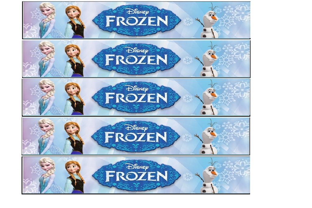 Free Printable Frozen Bottle Labels | DOLANPedia Invitation