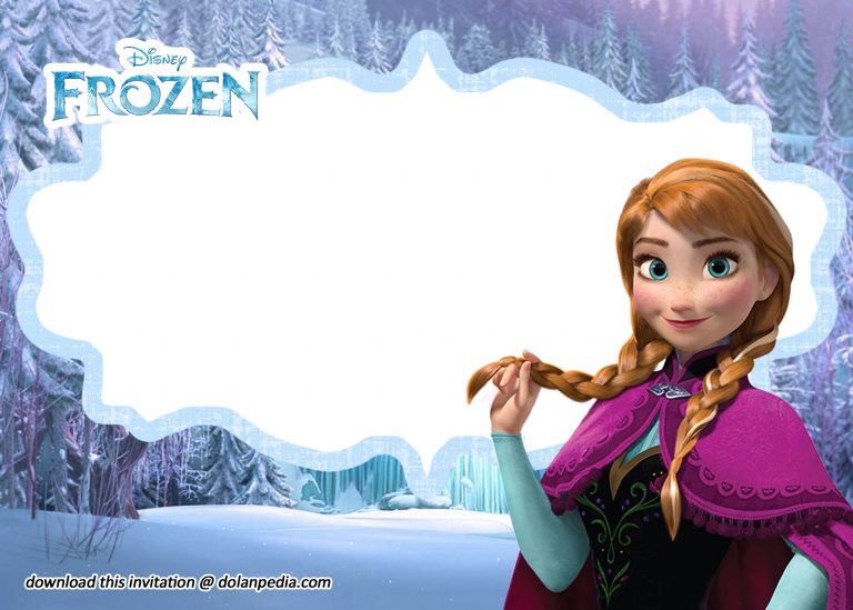 Free Printable Disney Frozen Invitation Templates | DOLANPedia Invitation