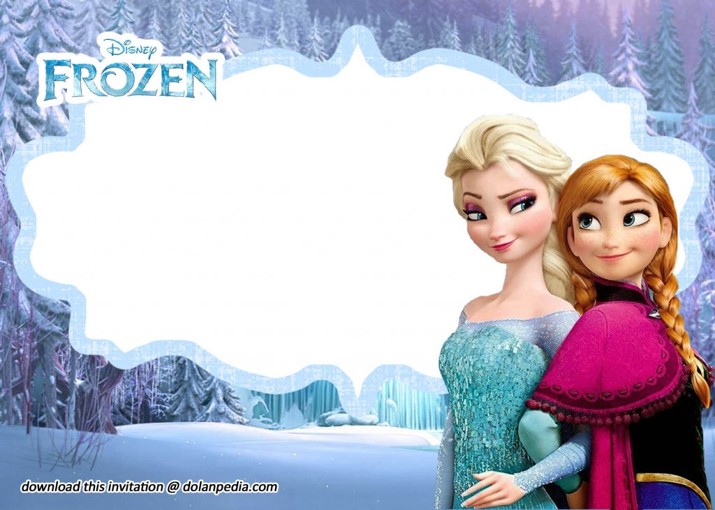 Free Printable Disney Frozen Invitation Templates | DOLANPedia Invitation