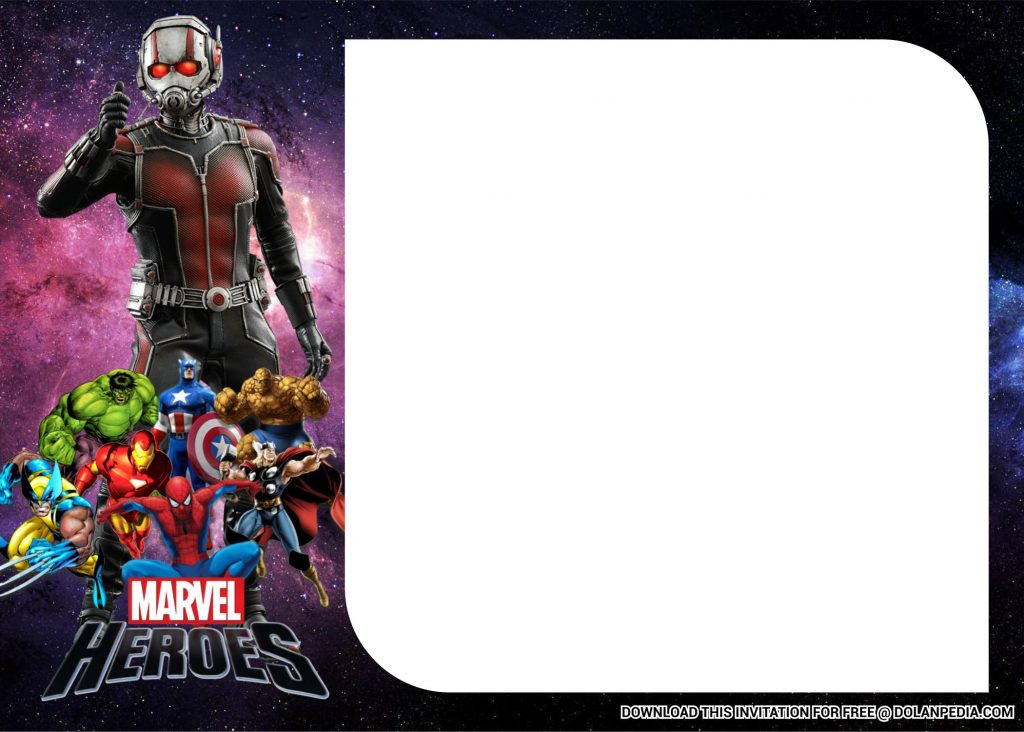 Free Printable Superhero Avenger Templates With Antman