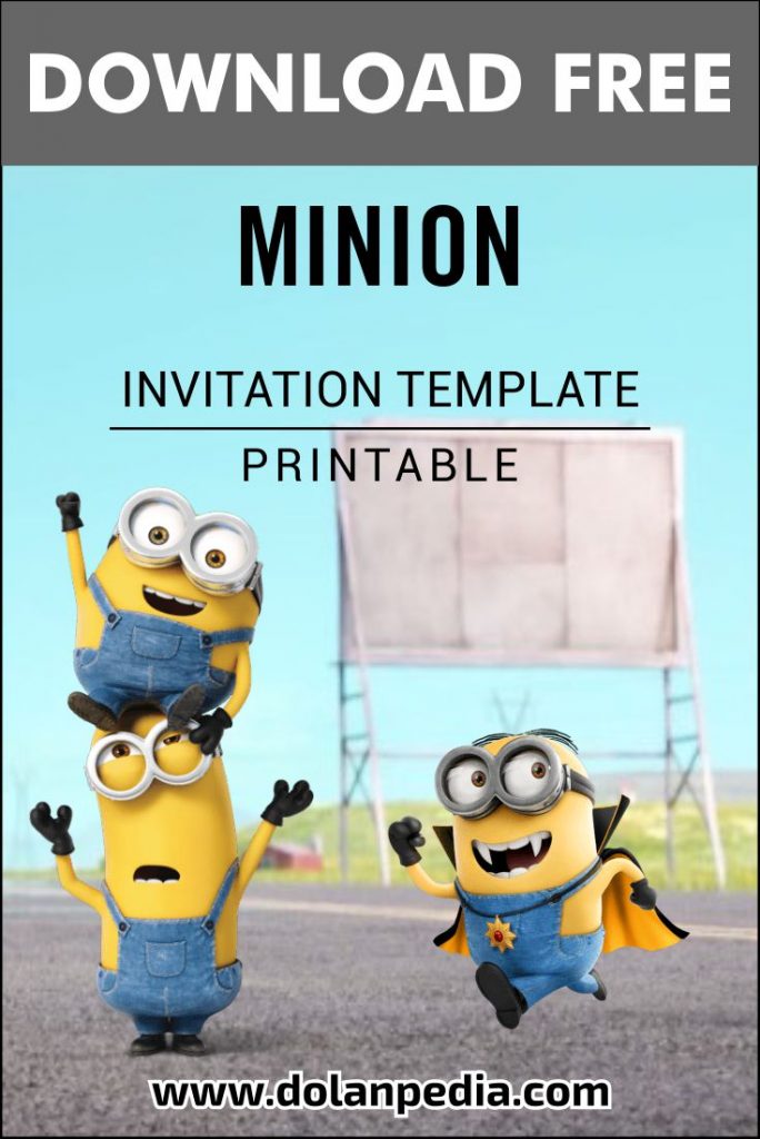Free Printable Minion Templates