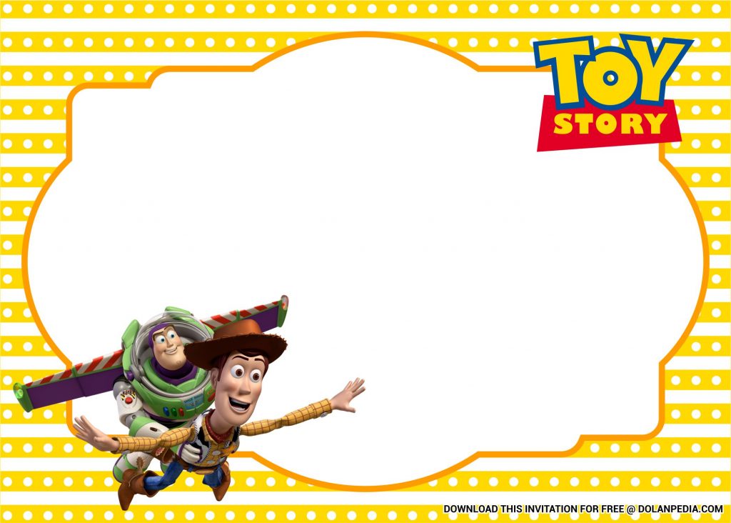 Free Printable Toy Story Invitation Templates With Buzz Lightyear