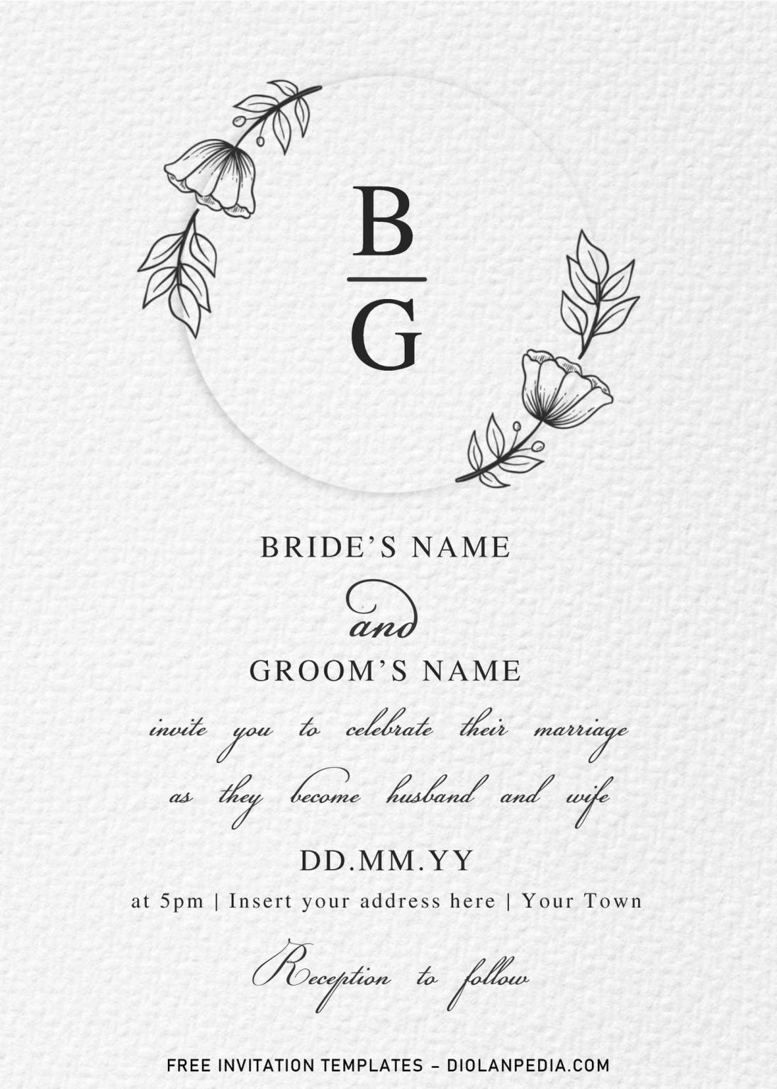 free-vintage-floral-monogram-wedding-invitation-templates-for-word