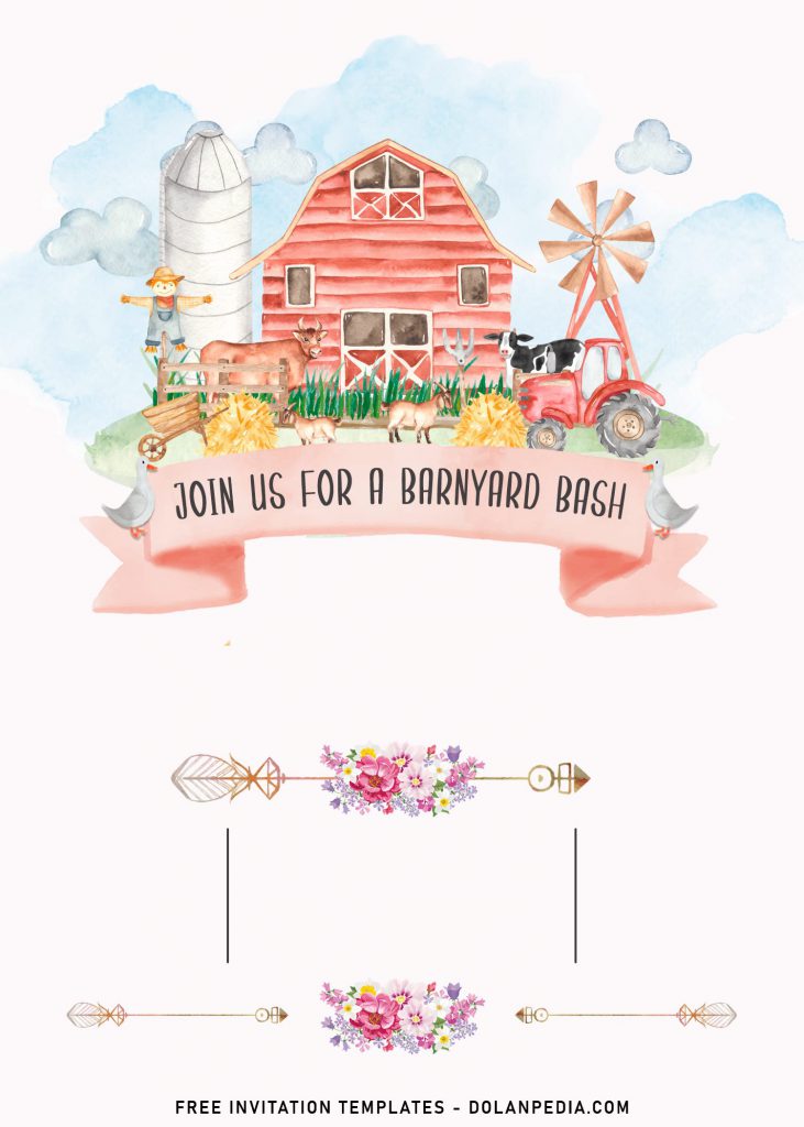 11+ Farm Birthday Invitation Templates For Your Kid's Birthday Party and has 