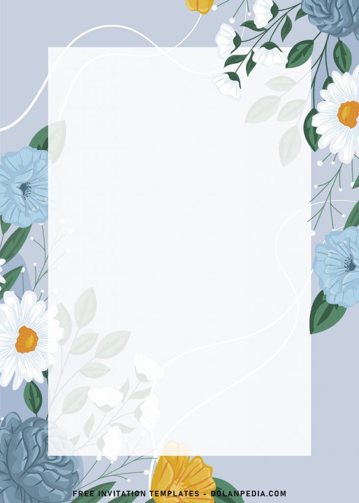 8+ Pastel Spring Floral Themed Birthday Invitation Templates and has beautiful watercolor floral decorations