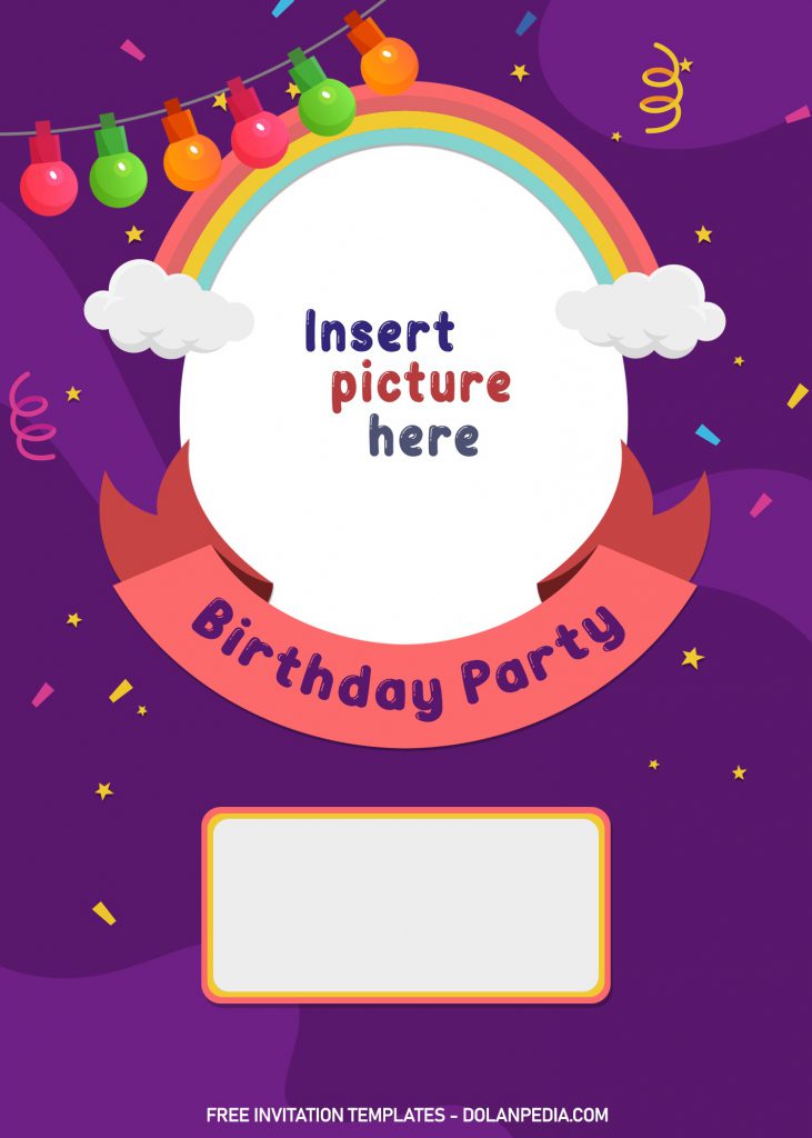 10+ Children Birthday Invitation Templates For Fun Kids Birthday Party and has 