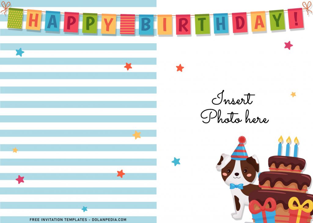 11+ Cute Birthday Baby Animals Birthday Invitation Templates For Your Kid’s Birthday Party and has landscape orientation