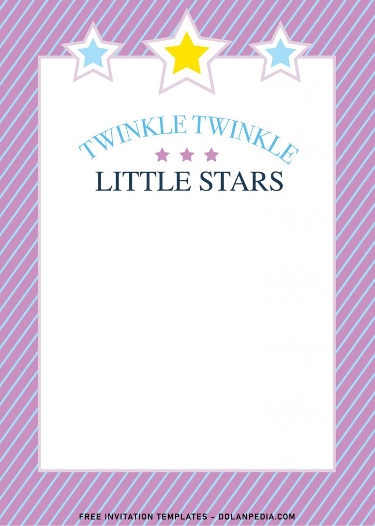 7+ Twinkle Twinkle Little Star Birthday Invitation Templates and has 