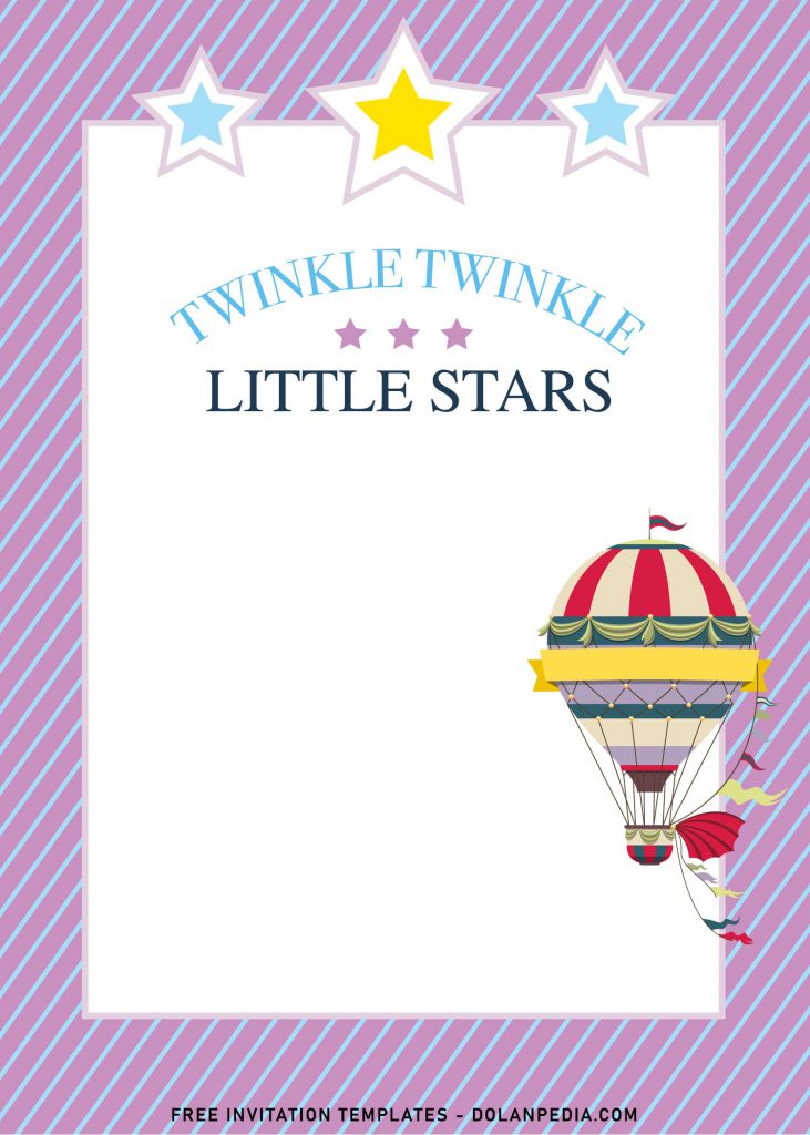 7+ Twinkle Twinkle Little Star Birthday Invitation Templates and has cute stars
