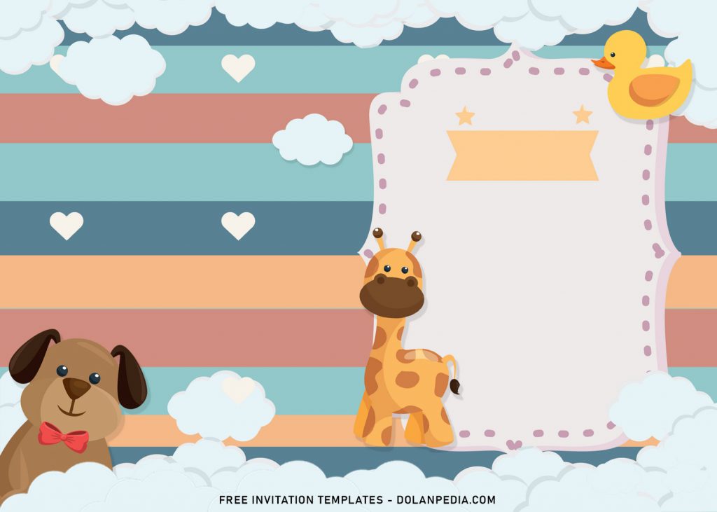 8+ Adorable Baby Animals Themed Birthday Invitation Templates For All Ages and has adorable duck