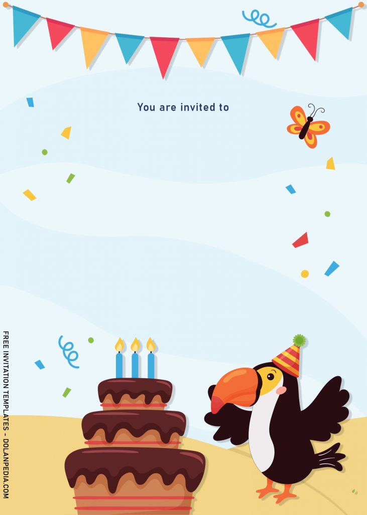 8+ Cute Woodland Animals Birthday Invitation Templates and has Beautiful Butterfly