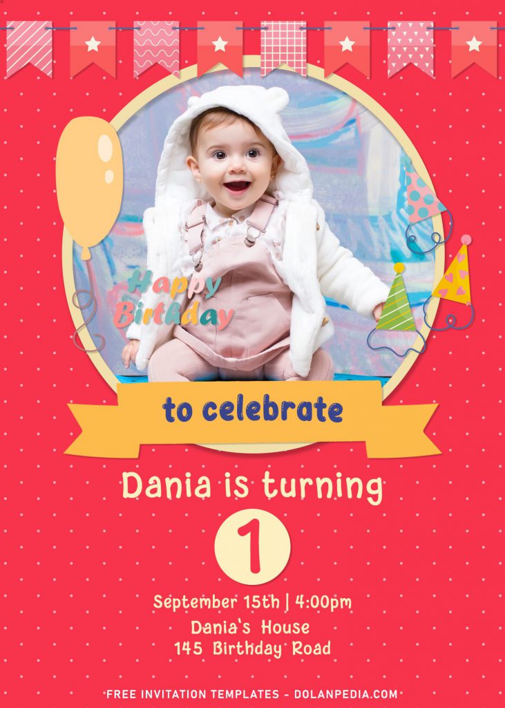 8+ Cute Kids Birthday Invitation Templates