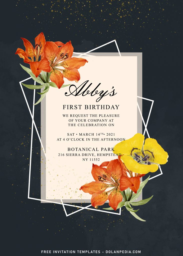 11+ Botanical Garden Birthday Invitation Templates