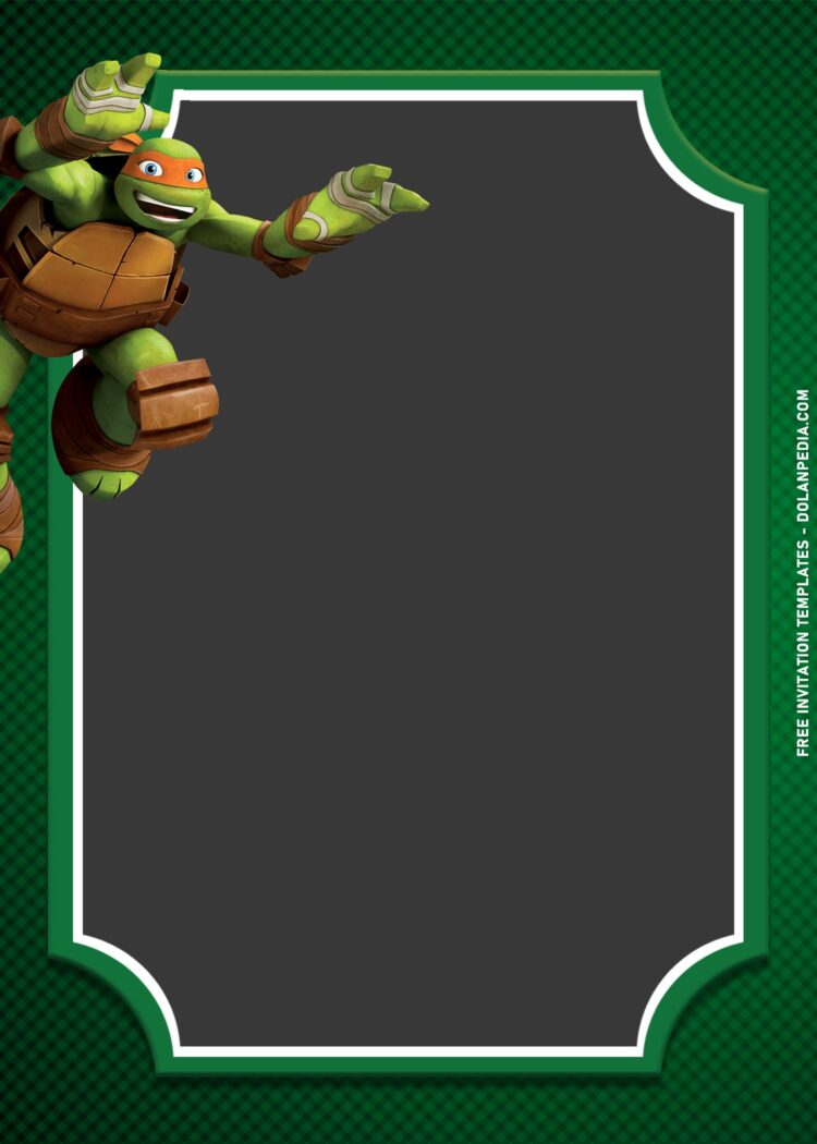 10+ Rise Of The Teenage Mutant Ninja Turtles Birthday Invitations ...