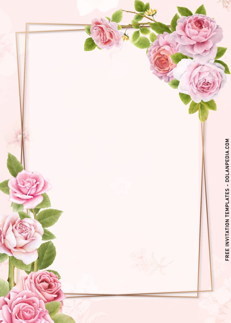 8+ Fresh Natural Pink Carnation Birthday Invitation Templates | Dolanpedia