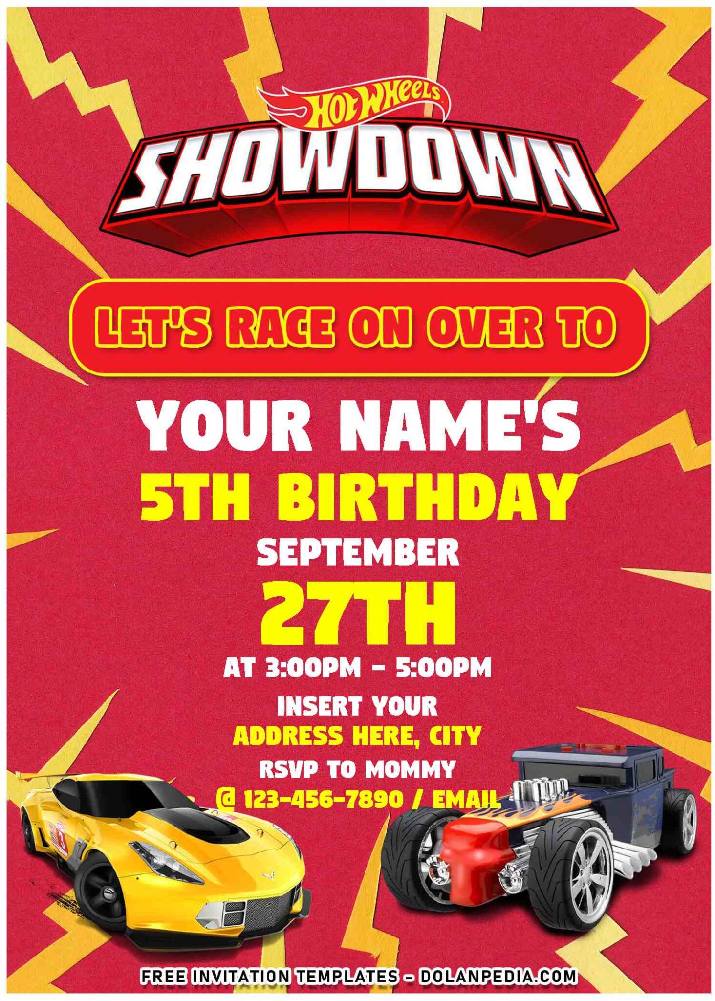 free-editable-pdf-hot-wheels-showdown-birthday-invitation-templates