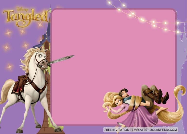 11+ Tangled Birthday Invitation Templates | Dolanpedia