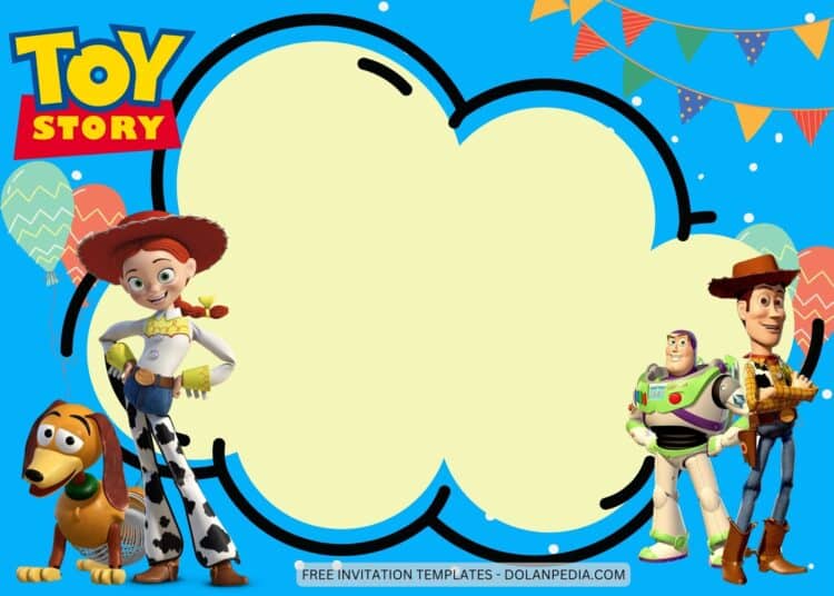 11+ Toy Story Birthday Invitation Templates | Dolanpedia