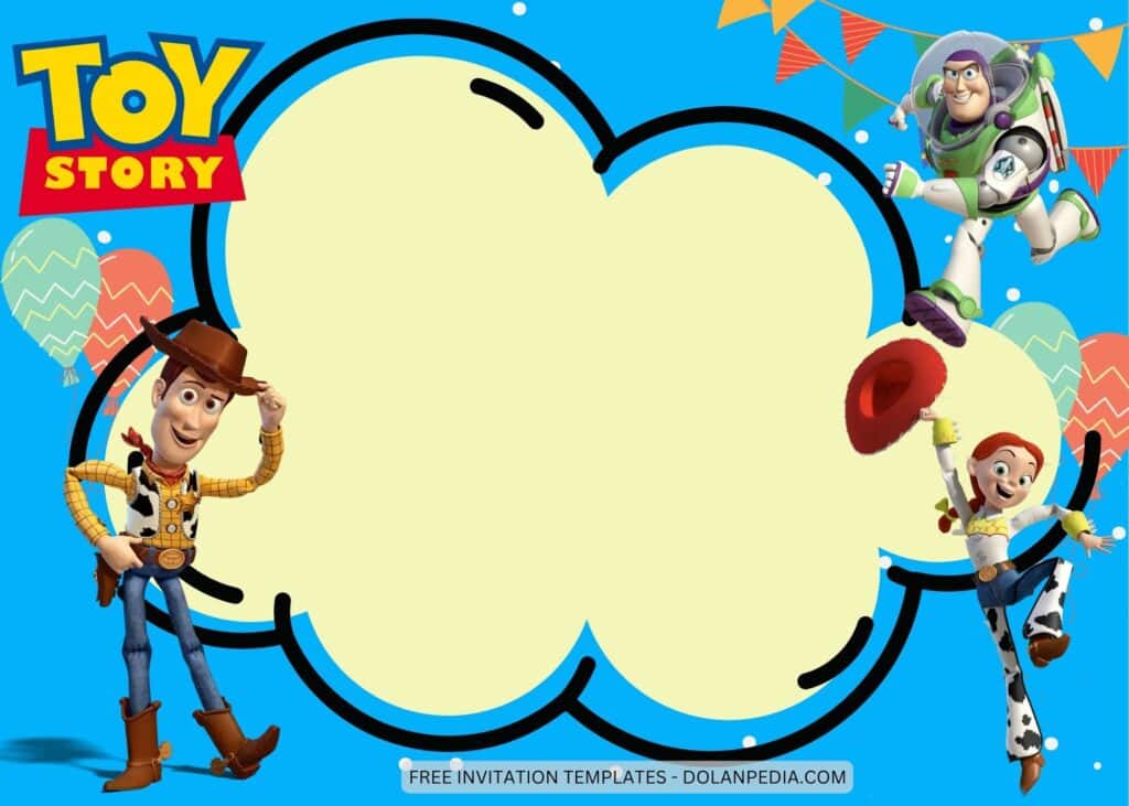 11+ Toy Story Birthday Invitation Templates | DOLANPedia Invitation