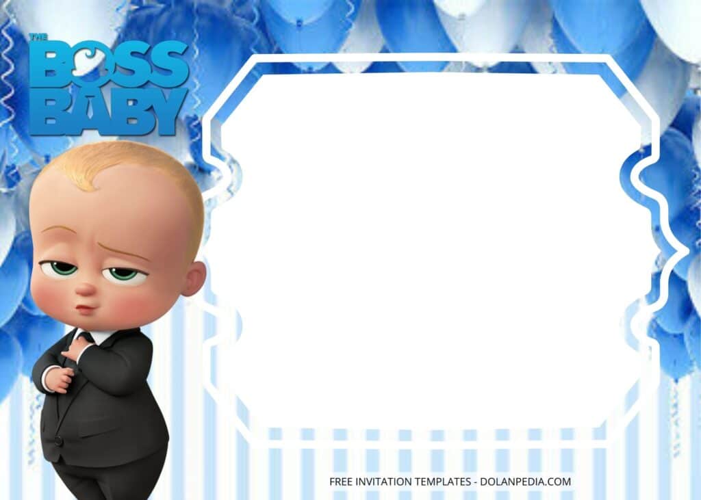 7+ Boss Baby Birthday Invitation Templates | DOLANPedia Invitation