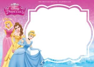 7+ Disney Princess Birthday Invitation Templates | DOLANPedia Invitation