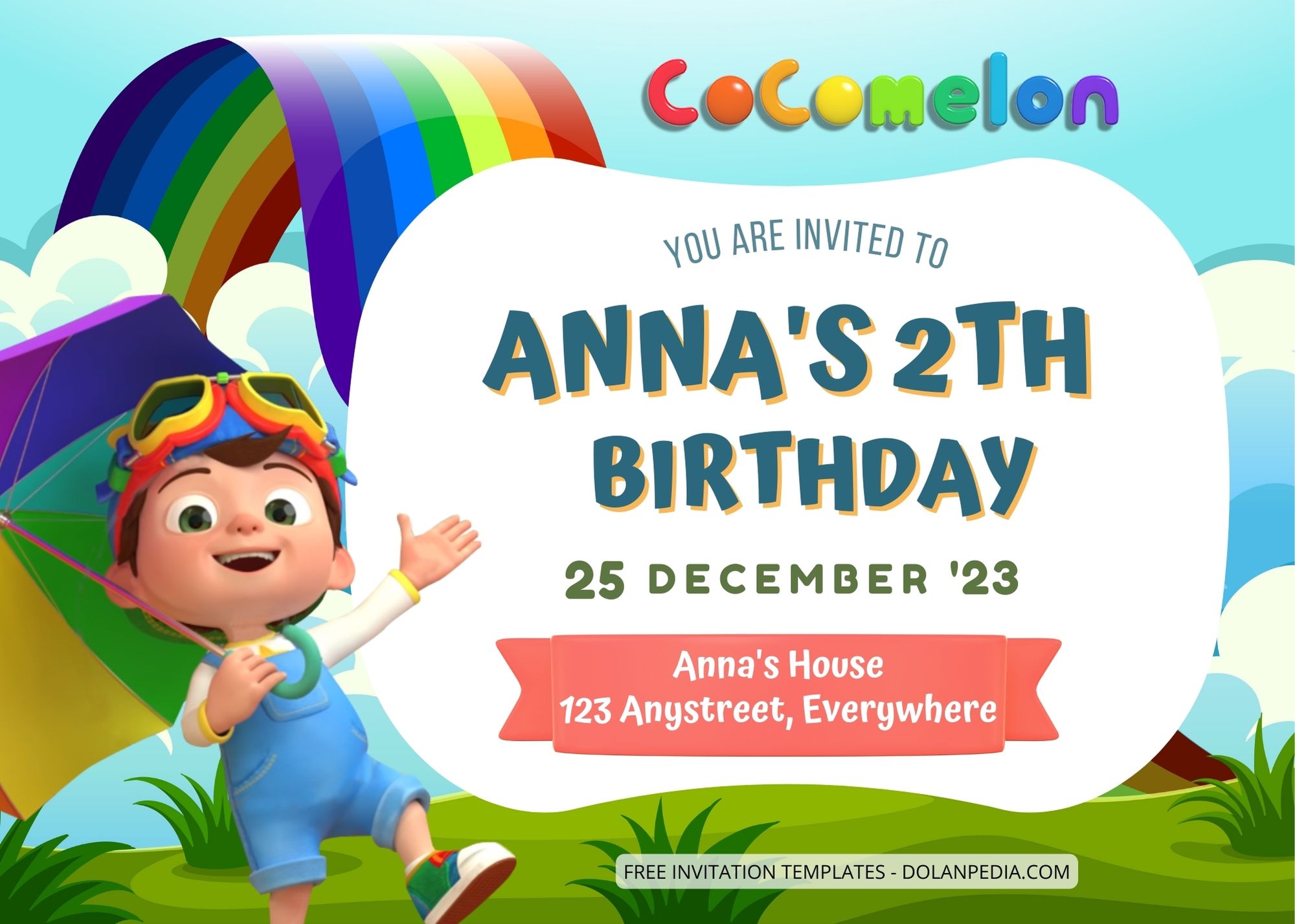 8+ Cocomelon Birthday Party Invitation Templates Title