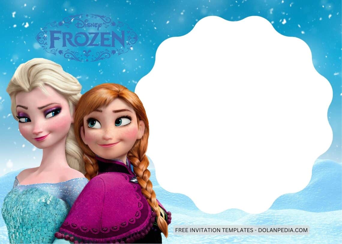 8+ Frozen Birthday Invitation Templates | Dolanpedia