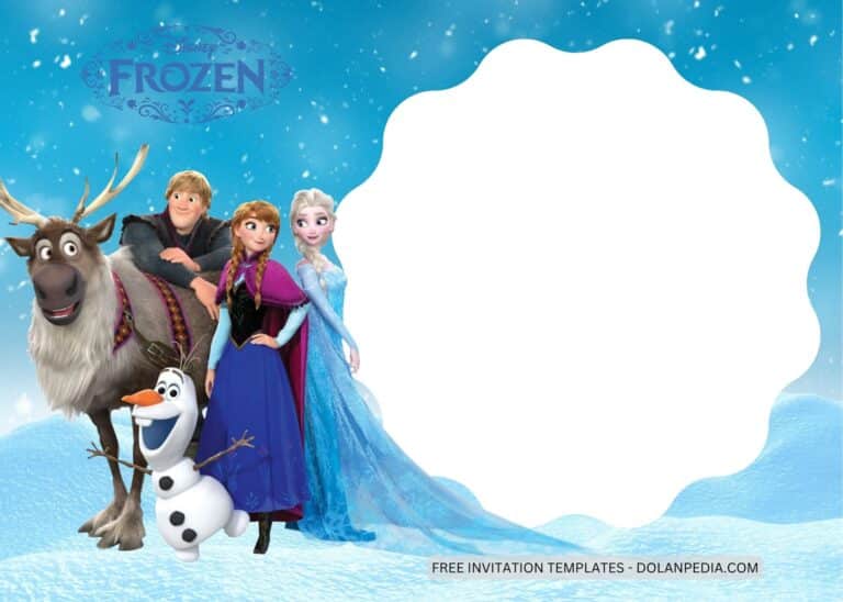 8+ Frozen Birthday Invitation Templates 