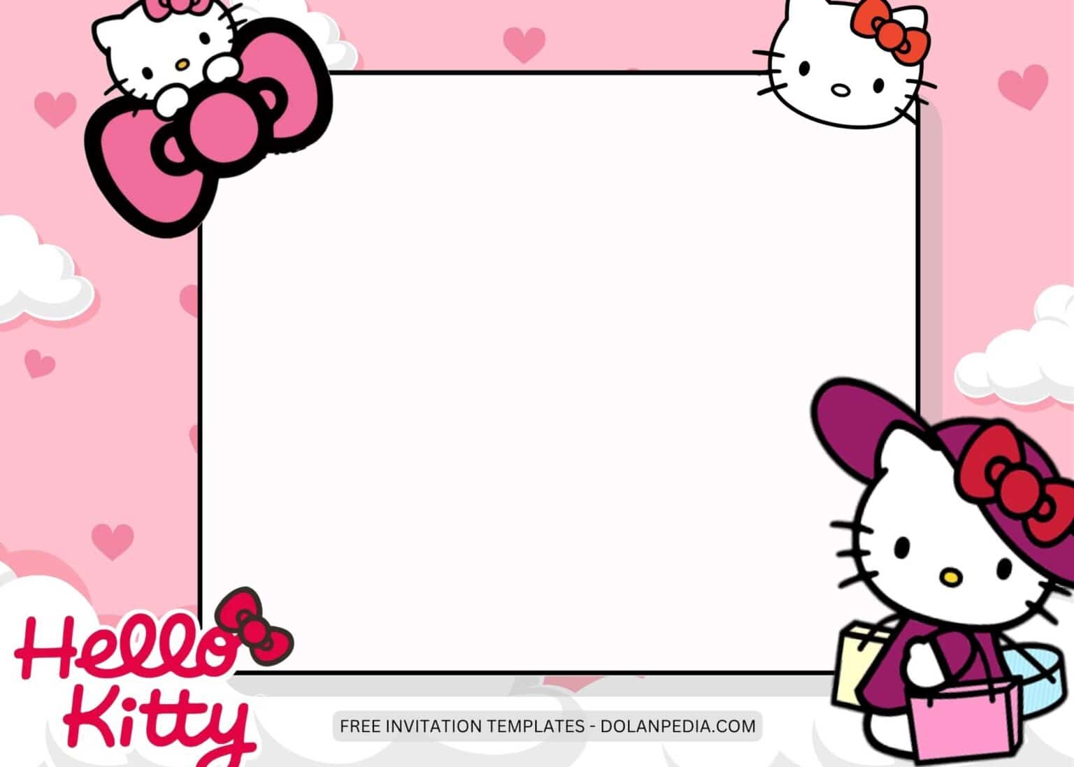 9+ Hello Kitty Birthday Invitation Templates | DOLANPedia Invitation