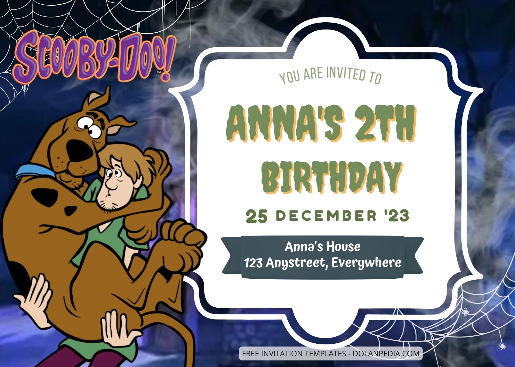 9+ Scooby-Doo Birthday Invitation Templates Title