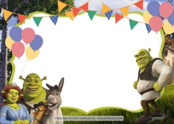 10+ Shrek Birthday Invitation Templates | Dolanpedia